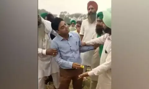 Screengrab from the video posted by Punjab CM (Photo Courtesy: BhagwantMann/X)