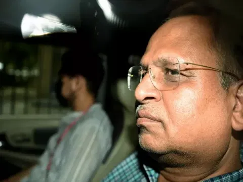AAP leader Satyendar Jain&nbsp;