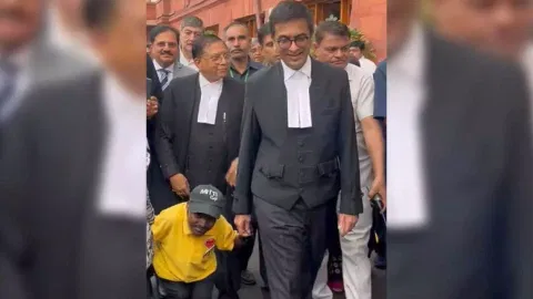 Chief Justice of India (CJI) D.Y. Chandrachud (Photo/IANS)