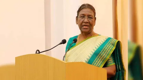 President Droupadi Murmu (Photo/ANI)