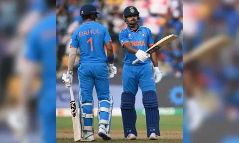 Shreyas Iyer and KL Rahul (Photo: @BCCI)