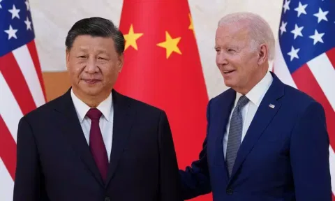 U.S. President Joe Biden meets with Chinese President Xi Jinping on the sidelines of the G20 leaders' summit (Image: REUTERS)