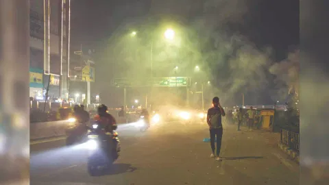 &nbsp;Air Quality Index (AQI) of Chennai has improved over the Deepavali scenario (Photo/Justin George)