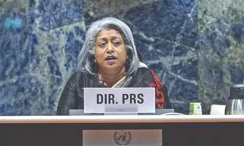 Dr Gaya Gamhewage, WHO Director, Switzerland