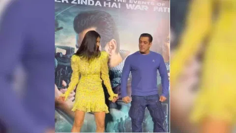 &nbsp;Katrina Kaif and co-actor Salman Khan