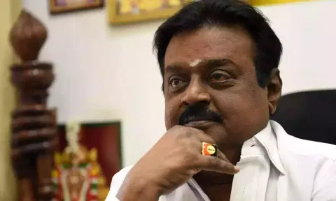 DMDK president Vijayakanth (Maalaimalar)&nbsp;