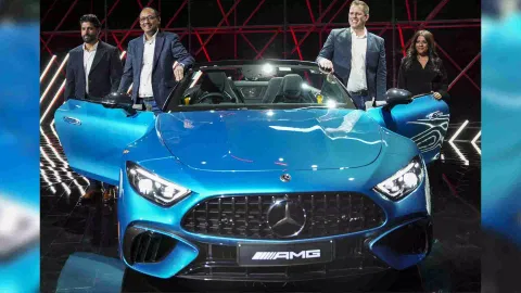 &nbsp;Mercedes-Benz (Photo/PTI)