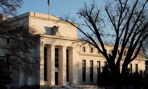The Federal Reserve building in Washington