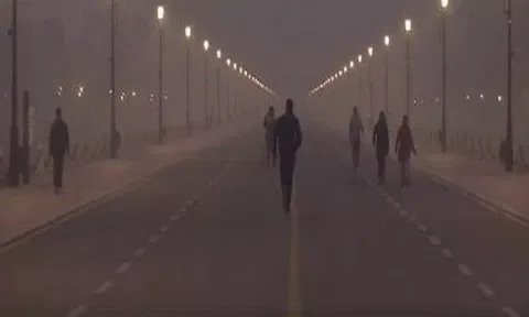 Visual from the India Gate (ANI)