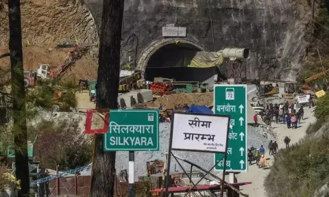 Visuals from the spot (PTI)