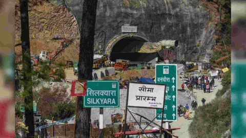 Visual from the spot (Photo/PTI)