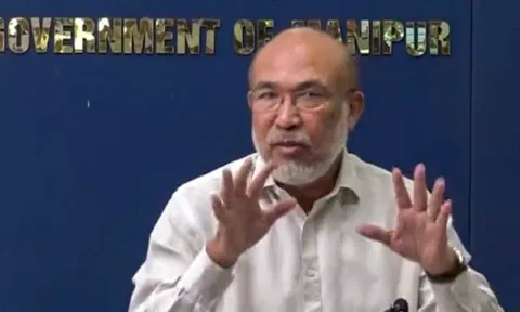 Manipur Chief Minister N Biren Singh (PTI)