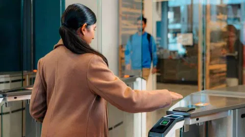 Palm-scanning identity service (Photo/IANS)