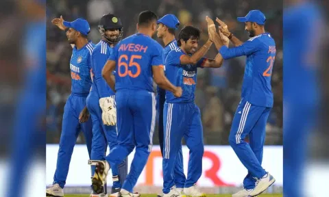 India beat Australia by 20 runs