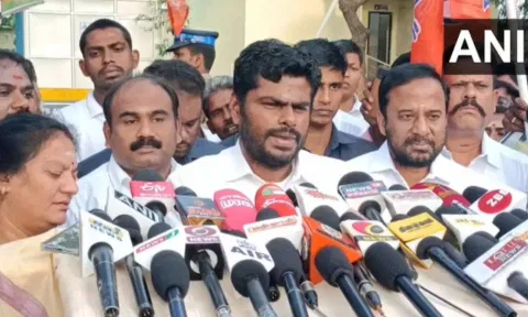 Tamil Nadu BJP chief Annamalai