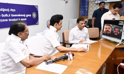 CM Stalin urges District Collectors to shelter people living in low-lying areas&nbsp;