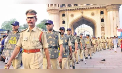 Tight security in Hyderabad on Babri Masjid demolition anniversary