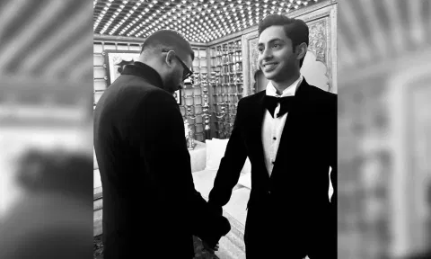 Abhishek Bachchan with Agastya Nanda. (Instagram)