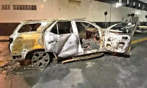 Former Chennaiyin FC striker and current Santos player Stiven Mendoza's car was set on fire by fans
