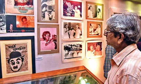 Picture from the&nbsp;Mrinal Sen: The Maverick
