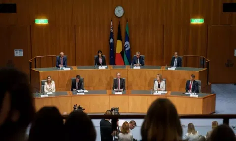Australian PM Anthony Albanese at the national Cabinet meeting (Photo/X @AlboMP)