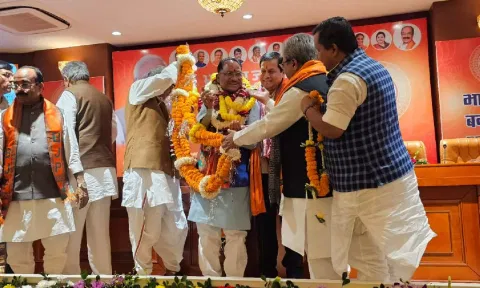 BJP's Vishnu Deo Sai (X\@BJP4CGState)