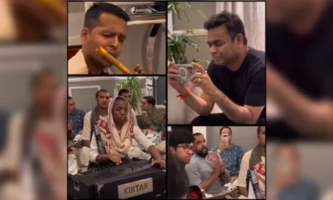AR Rahman hosts kirtan at his Dubai residence