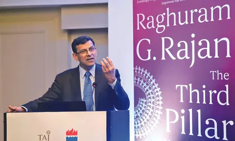 &nbsp;Former RBI governor Raghuram Rajan