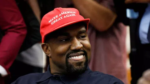 &nbsp;Rapper Kanye West (REUTERS)