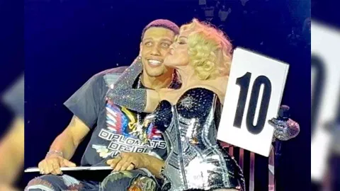 Madonna, Josh Popper (IANS)