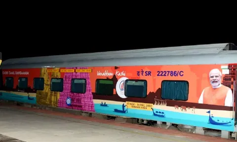 Kashi Tamil Sangamam Express (Image source: X)