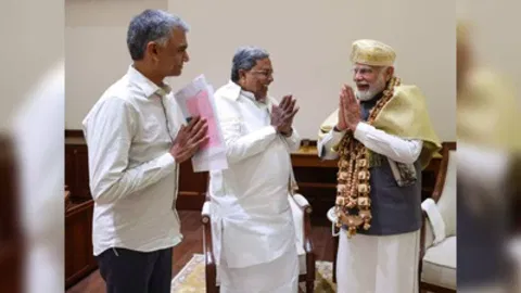 Karnataka CM Siddaramaiah, PM Narendra Modi (IANS)&nbsp;