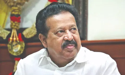 K Ponmudy. (File)&nbsp;
