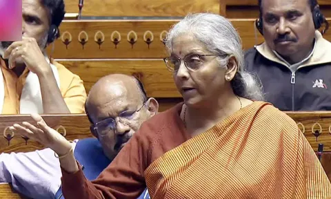 Union Finance Minister Nirmala Sitharaman. (ANI)
