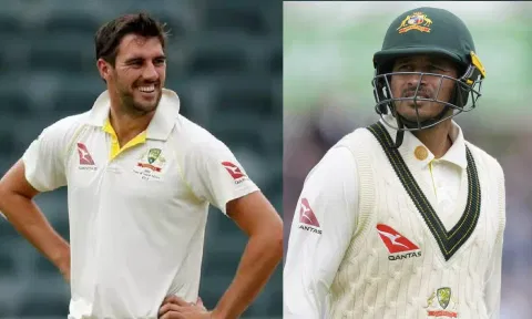 Pat Cummins; Usman Khawaja (Reuters)