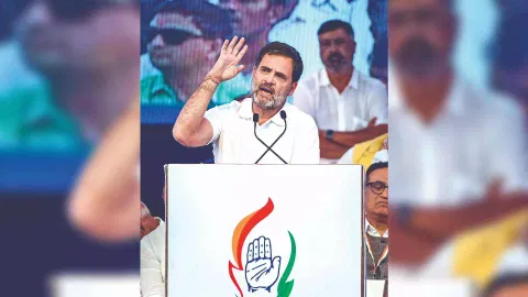 Congress leader Rahul Gandhi