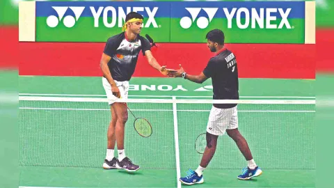 Satwiksairaj and Chirag Shetty
