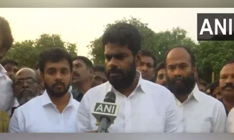 BJP state president K Annamalai&nbsp;