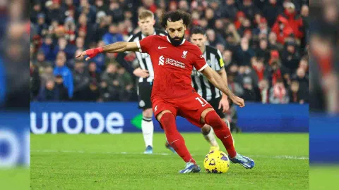 Mohamed Salah in action (Photo/Reuters)