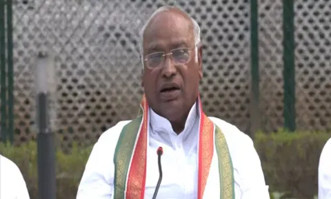 Congress president Mallikarjun Kharge (ANI)