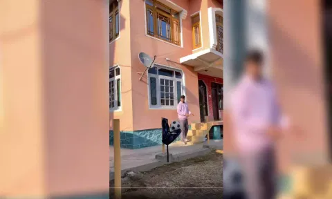 Shot from the video (X/CharukShah)