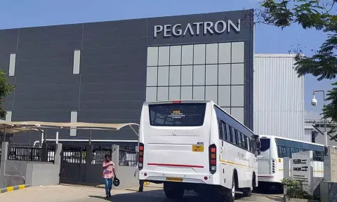 Pegatron facility (Reuters)