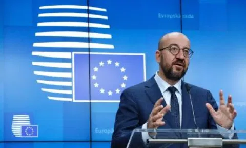 &nbsp;European Council President Charles Michel