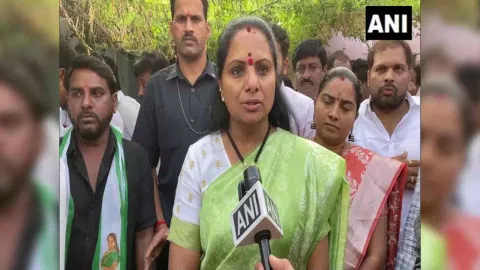BRS leader K Kavitha (ANI)