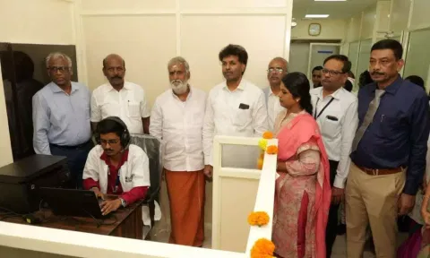 Health Minister Ma Subramanian inaugurated the second center of the Tele-Manas mental health helpline at the Institute of Mental Health in Kilpauk on Tuesday.