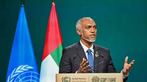 Maldives President Mohamed Muizzu