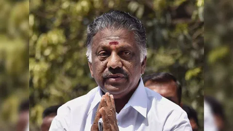 O Panneerselvam&nbsp;