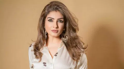 Actor Raveena Tandon