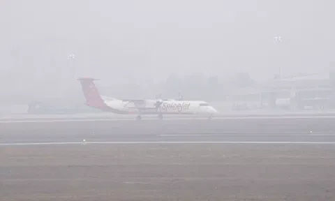 Visual from Delhi Airport (ANI)