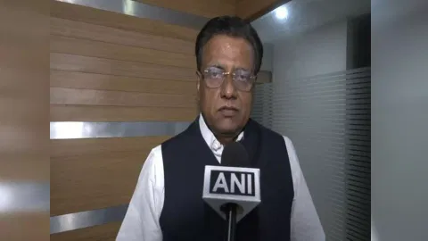 Telangana State BJP official spokesperson NV Subhash (ANI)